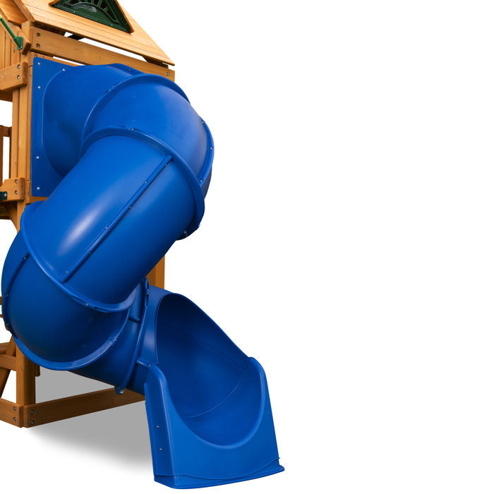 SwingnSlide Turbo Tube Spiral Slide for 5' Deck & Reviews Wayfair